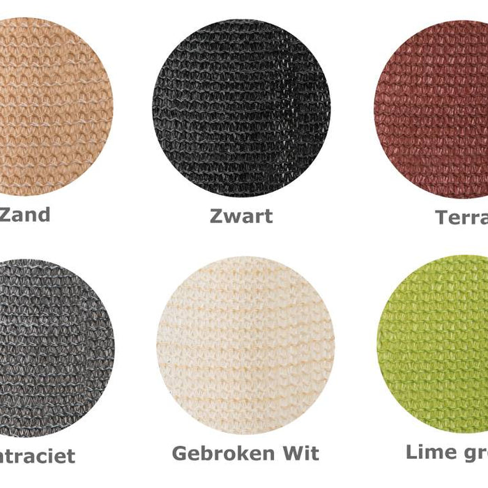 Nesling Coolfit Schaduwdoek Gebroken Wit 500 x 500 x 710 cm