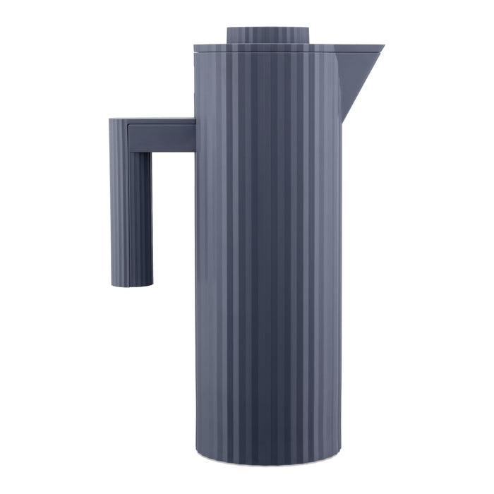 Alessi Plissé Vacuüm Thermoskan 1 L - Grijs