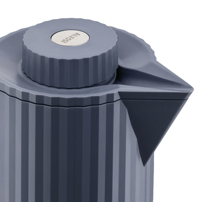 Alessi Plissé Vacuüm Thermoskan 1 L - Grijs