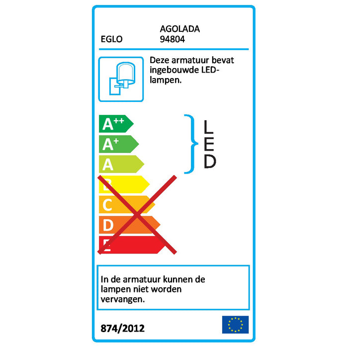 EGLO Agolada LED Wandlamp