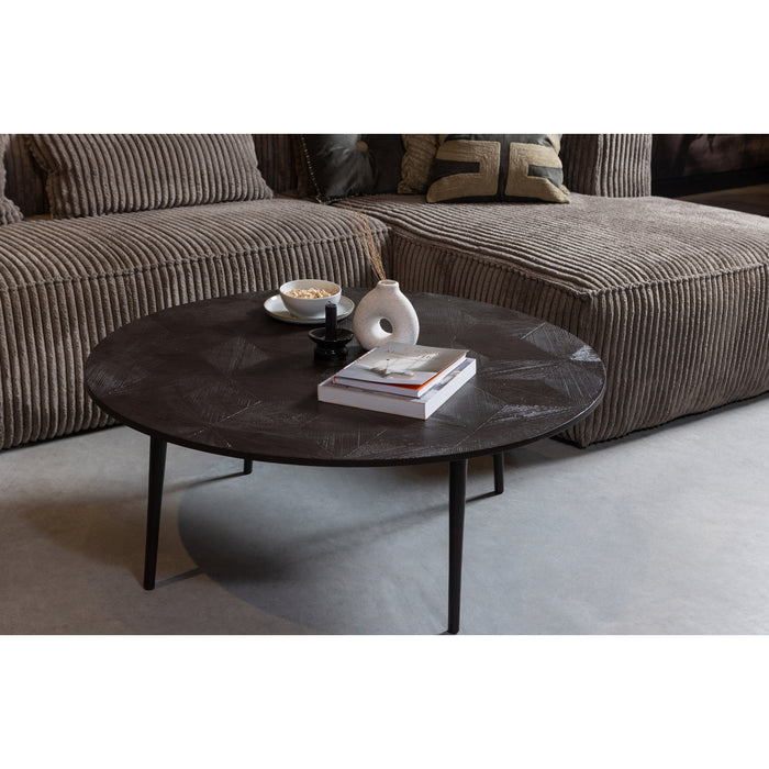 WOOOD Kalu Salontafel - Aluminium - Antique Bruin - 40x100x100