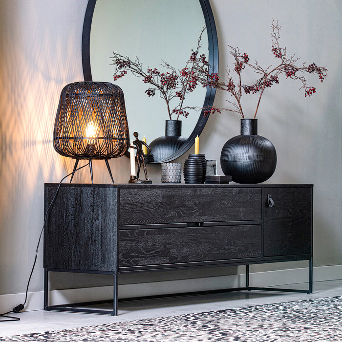 WOOOD Silas Tv-meubel B 180 cm - Black Night