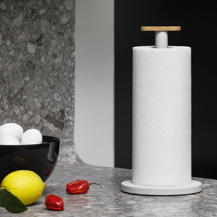 Alessi Mattina Keukenrolhouder - Lichtgrijs