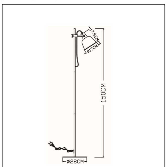 Lucide Pia Vloerlamp