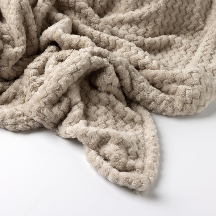 Dutch Decor plaid MARA - 150x200 cm Pumice Stone