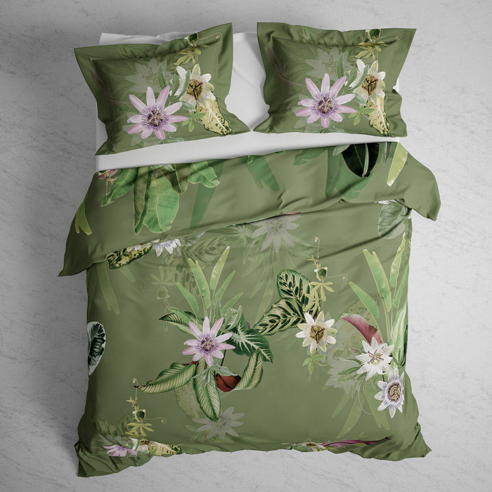 Heckett & Lane Safan Dekbedovertrek 200TC x 220 cm