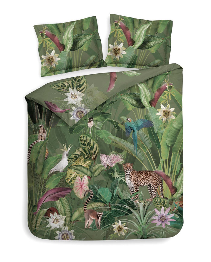 Heckett & Lane Safan Dekbedovertrek 200TC x 220 cm