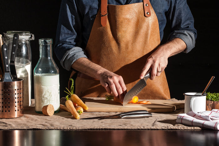 Diamant Sabatier Riyouri keukenset - koksmes 15cm + aanzetstaal - RVS