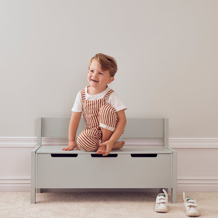 Kid's Concept Sofa Met Opbergmogelijkheid - Lichtgroen
