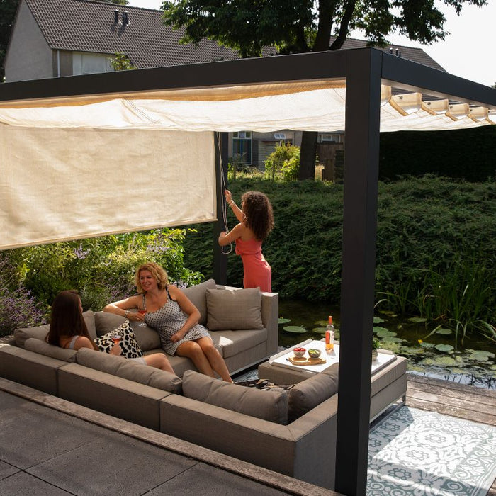 Nesling Rolgordijn Antraciet 98 x 240 cm