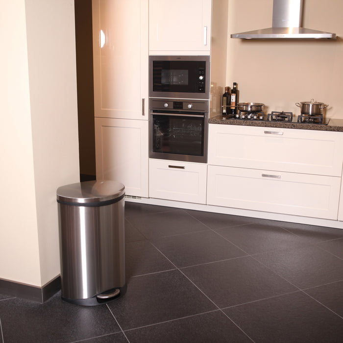 EKO Shell RVS Recycling Pedaalemmer 44 Liter (22+22 Liter)