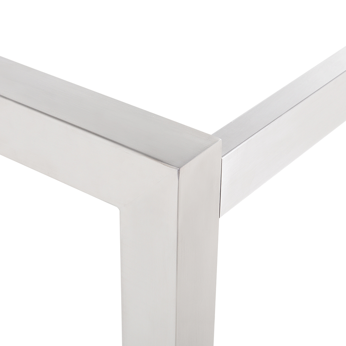 Beliani - GROSSETO - Tuinset voor 8 - Lichtgrijs - Graniet