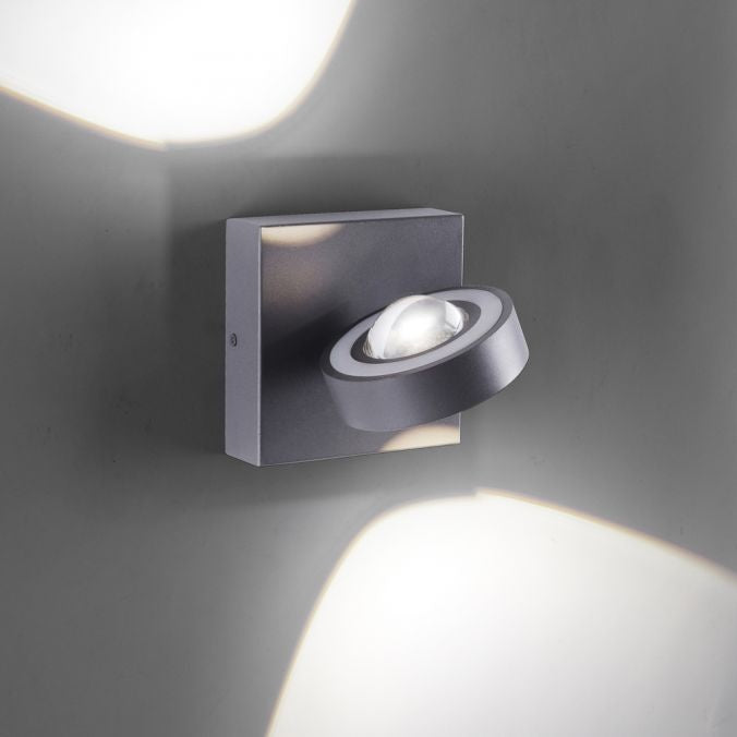 Paul Neuhaus Wandlamp Q-MIA Antraciet Led Smart Home