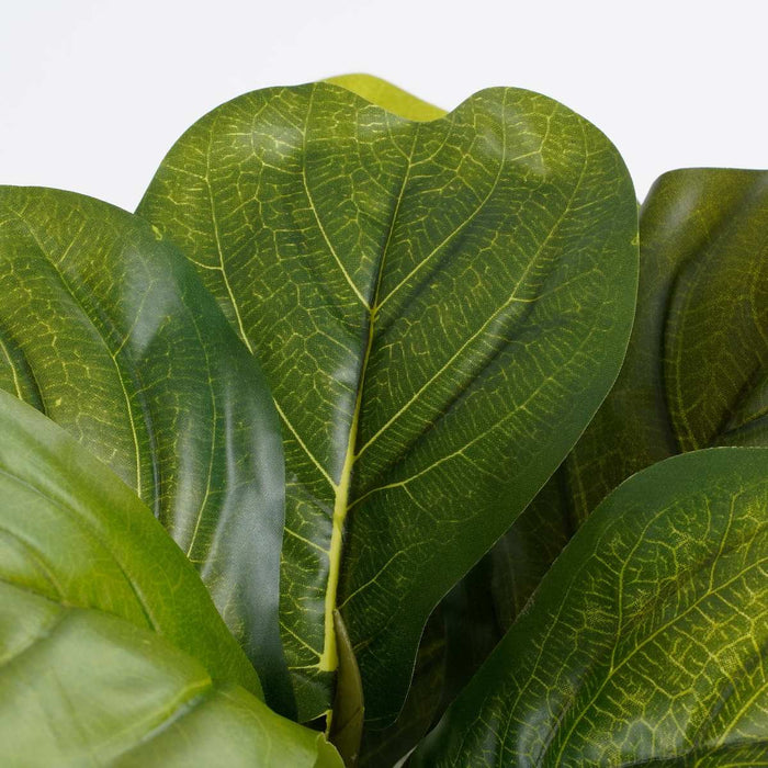 Mica Decorations Ficus Lyrata Kunstplant - H35 x Ø45 cm - Groen Bont