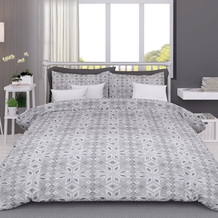 Satin d'Or dekbedovertrek Whisper Grijs-240x200|220