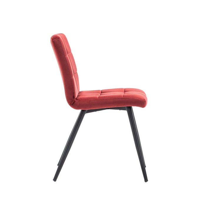 Furnihaus Eetkamerstoel Collin - Bordeaux - Set van 6