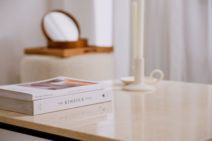 Aime Té Marmeren Salontafel Vierkant - Crema Marfil Beige