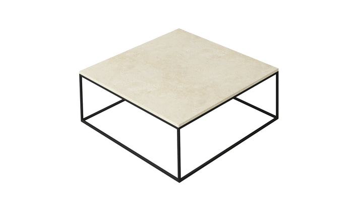 Aime Té Marmeren Salontafel Vierkant - Crema Marfil Beige