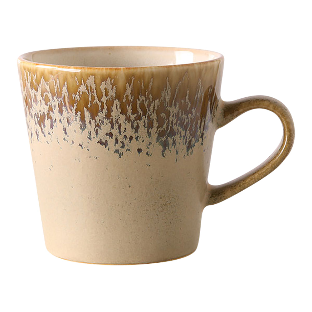 HKliving 70's Americano Mok 0,26 L - Bark