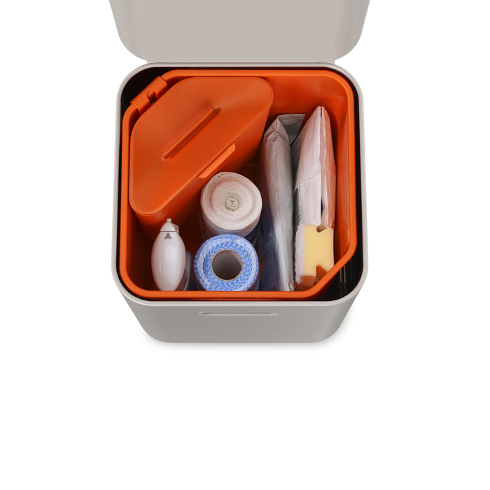 Joseph Joseph Intelligent Waste Afvalemmer Totem Compact 40 Liter (2x20 Liter)