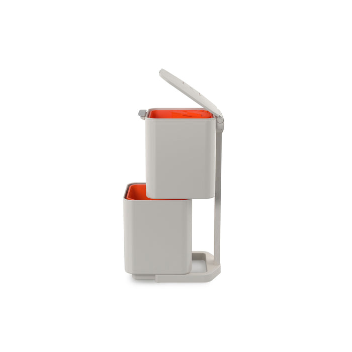 Joseph Joseph Intelligent Waste Afvalemmer Totem Compact 40 Liter (2x20 Liter)