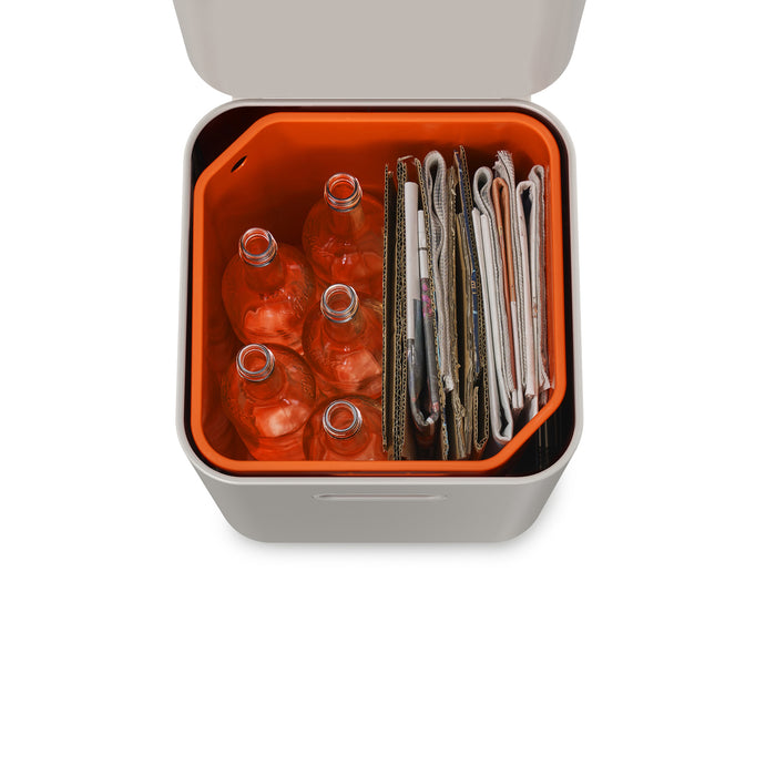 Joseph Joseph Intelligent Waste Afvalemmer Totem Compact 40 Liter (2x20 Liter)