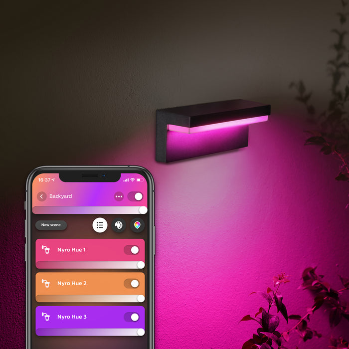 Philips Hue White & Color Ambiance Nyro Wandlamp