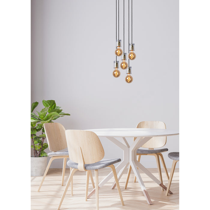 Lucide GELKA Hanglamp - Fumé