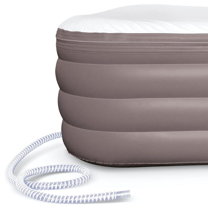 Tubble Royale Airbath - Ambient Taupe - Opblaasbaar bad - jacuzzi