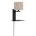 it's about RoMi Florence Wandlamp H 42 cm - Zwart / Beige