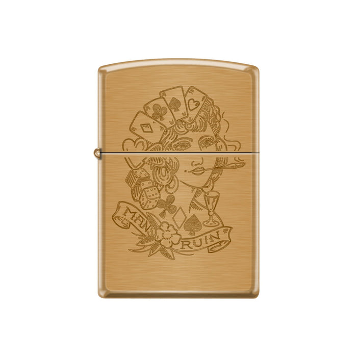 Homey's Man's Ruin By Schiffmacher Gift Set- 4-delig - Met Zippo