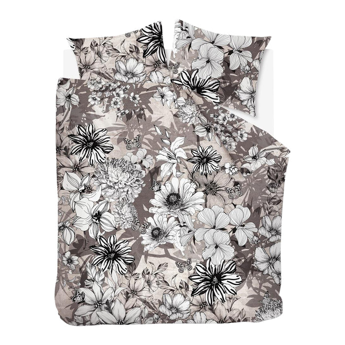 Beddinghouse Black Garden Dekbedovertrek 200 x 220 cm - Naturel