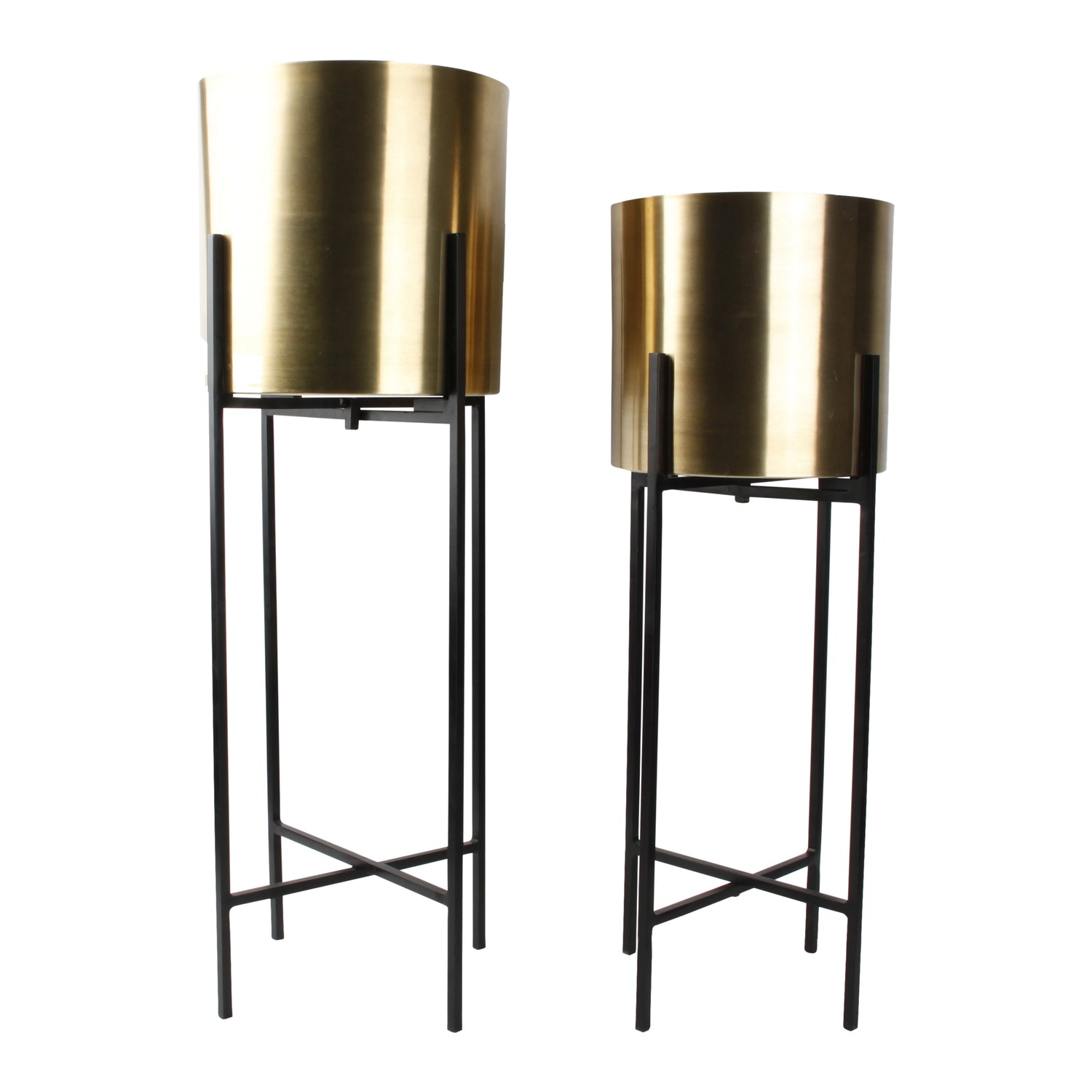 Salt & Pepper Patio Plantenstandaard - Set van 2 - Goud