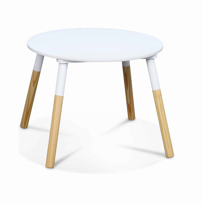 sweeek - Ronde kindertafel en twee krukjes