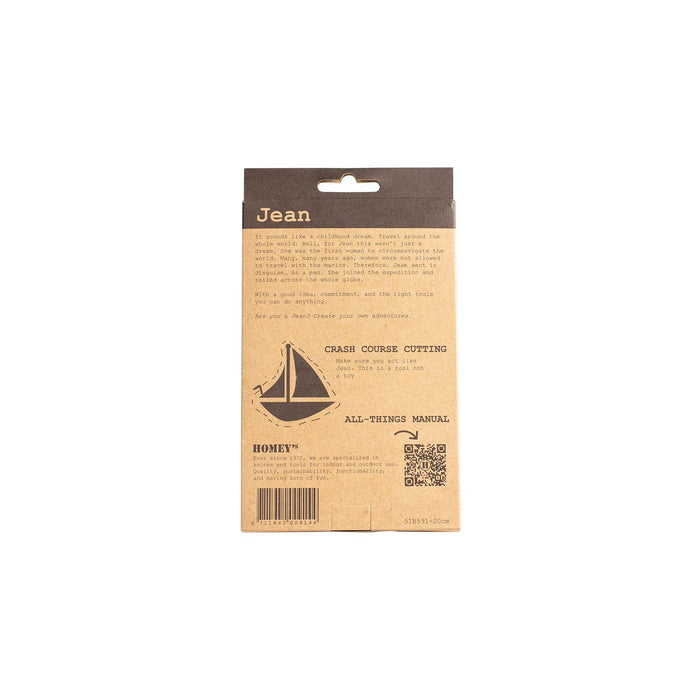 Homey's Jean Zakmes - Outdoor - RVS|pakkahout - 4 keycords - linerlock