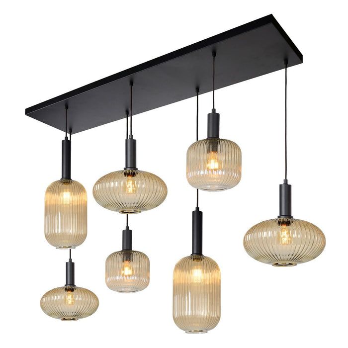 Lucide Maloto Hanglamp Mix - Amber