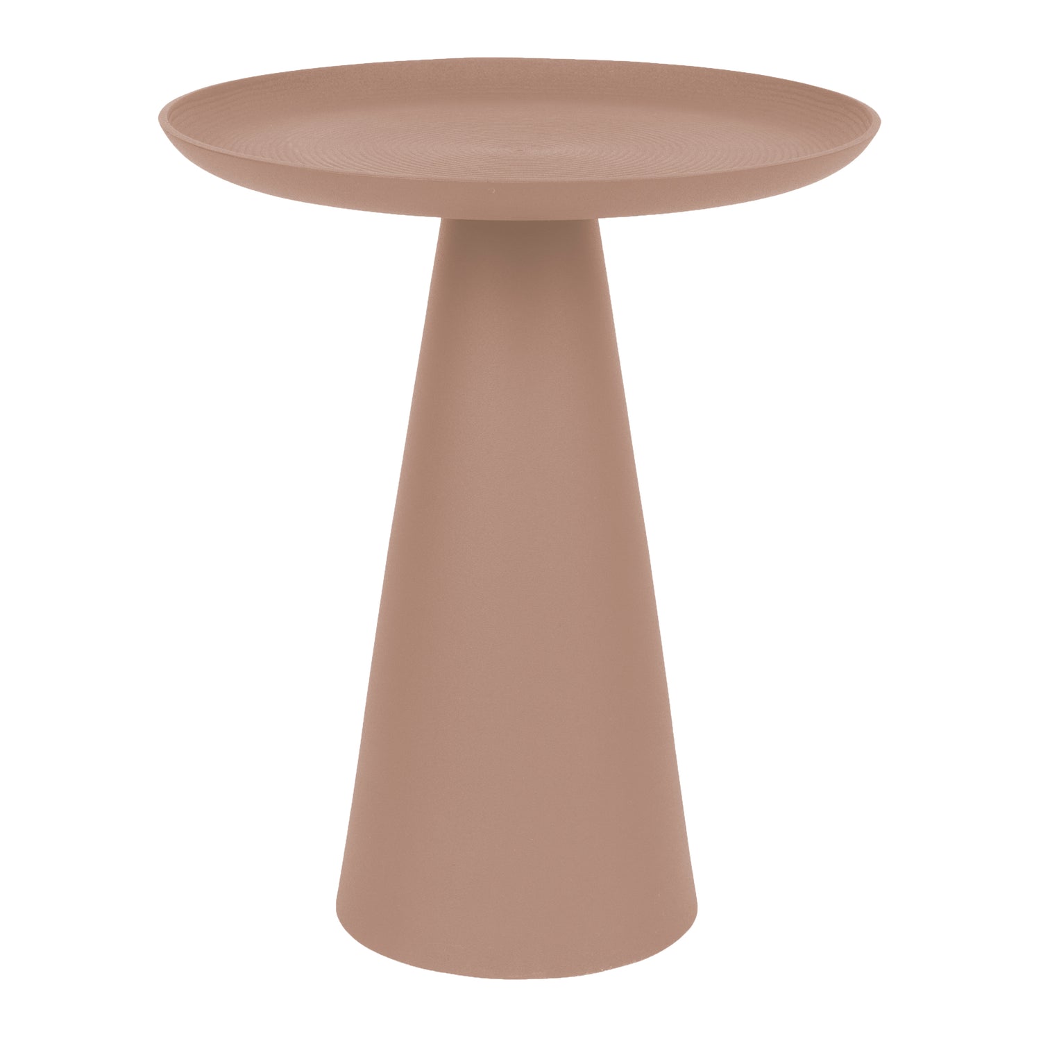 by fonQ basic Tira Bijzettafel - Roze - Ø 34,5 cm