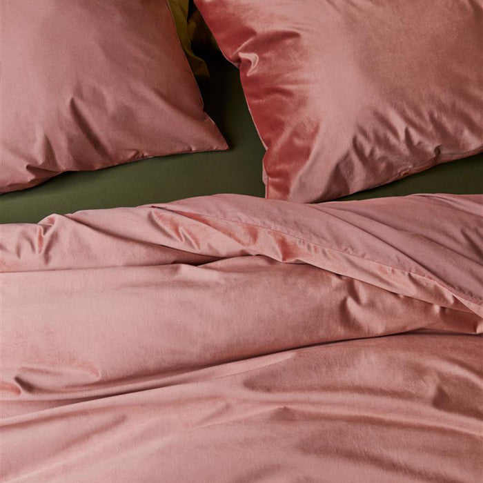 At Home by Beddinghouse Tender Dekbedovertrek 240 x 200/220 cm - Donkerroze