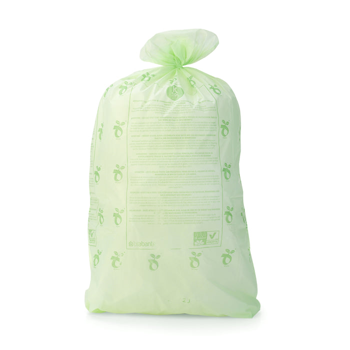 Brabantia Type K PerfectFit Composteerbare Afvalzak 10 Liter - 10 zakken