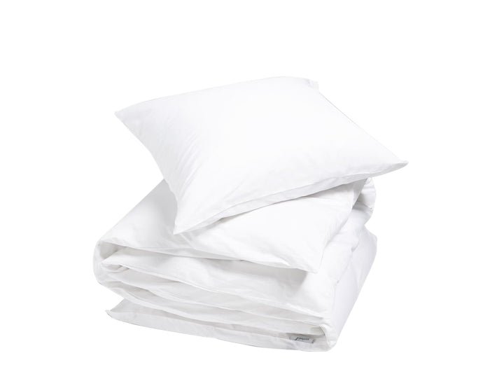 Yumeko overtrekset katoen satijn pure white 140x220 + 1|60x70