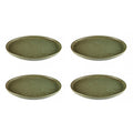 Serax Surface Dessertbord 4 st. - Ø 21 cm - Camogreen