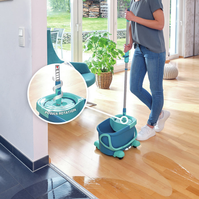 Leifheit Clean Twist Complete Dweilset met Wieltjes