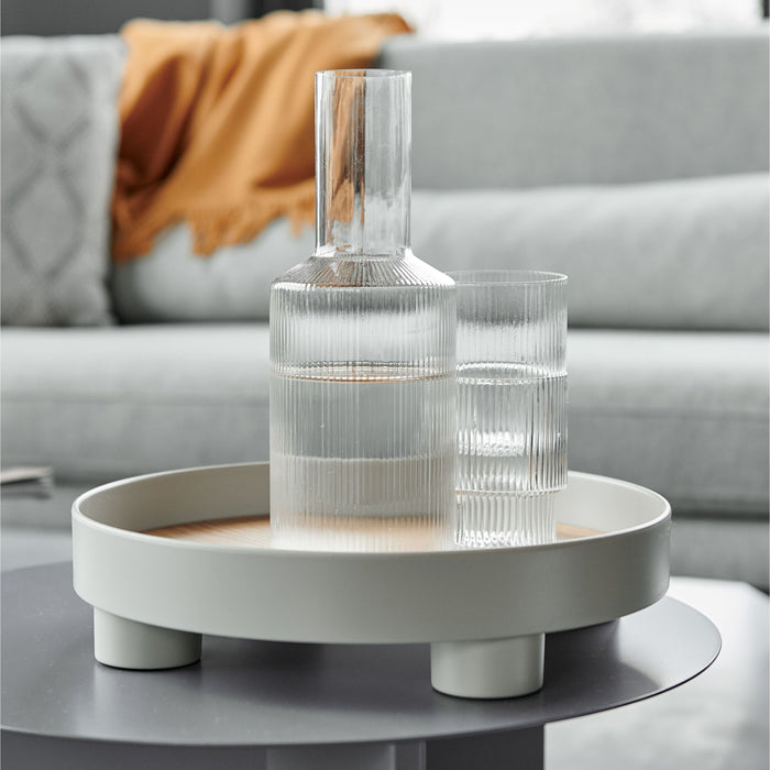 Ferm Living Ripple Drinkglazen Set van 4 - Clear
