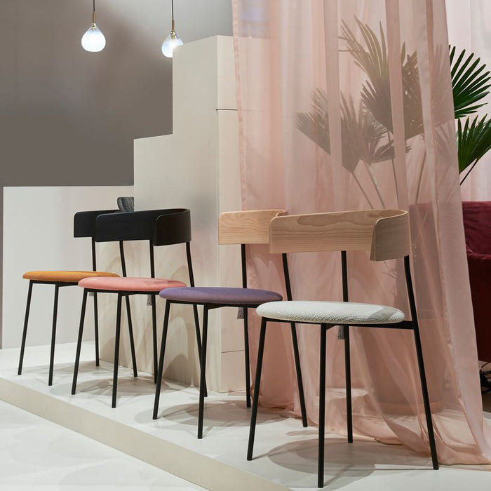 FEST Amsterdam Friday Chair Board Zinc Eetkamerstoel