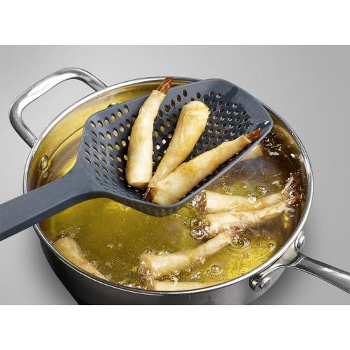 Vergiet lepel "Scoop", zwart - Joseph Joseph