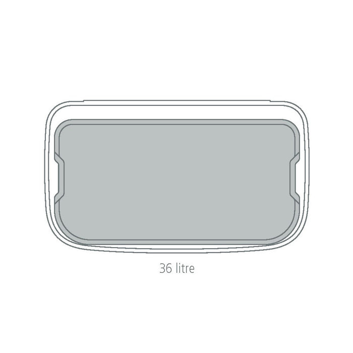 Brabantia Bo Touch Bin Afvalemmer 36 Liter Vingerafdrukvrij