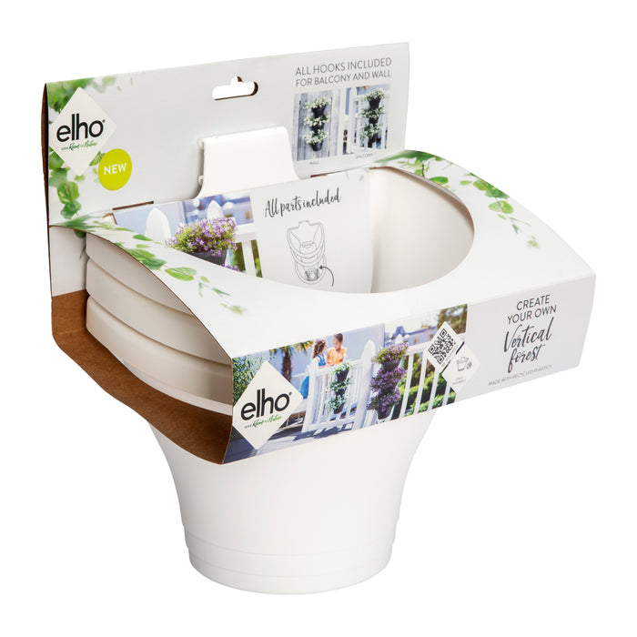 Elho Corsica Verticale Tuin 3-delig Wit