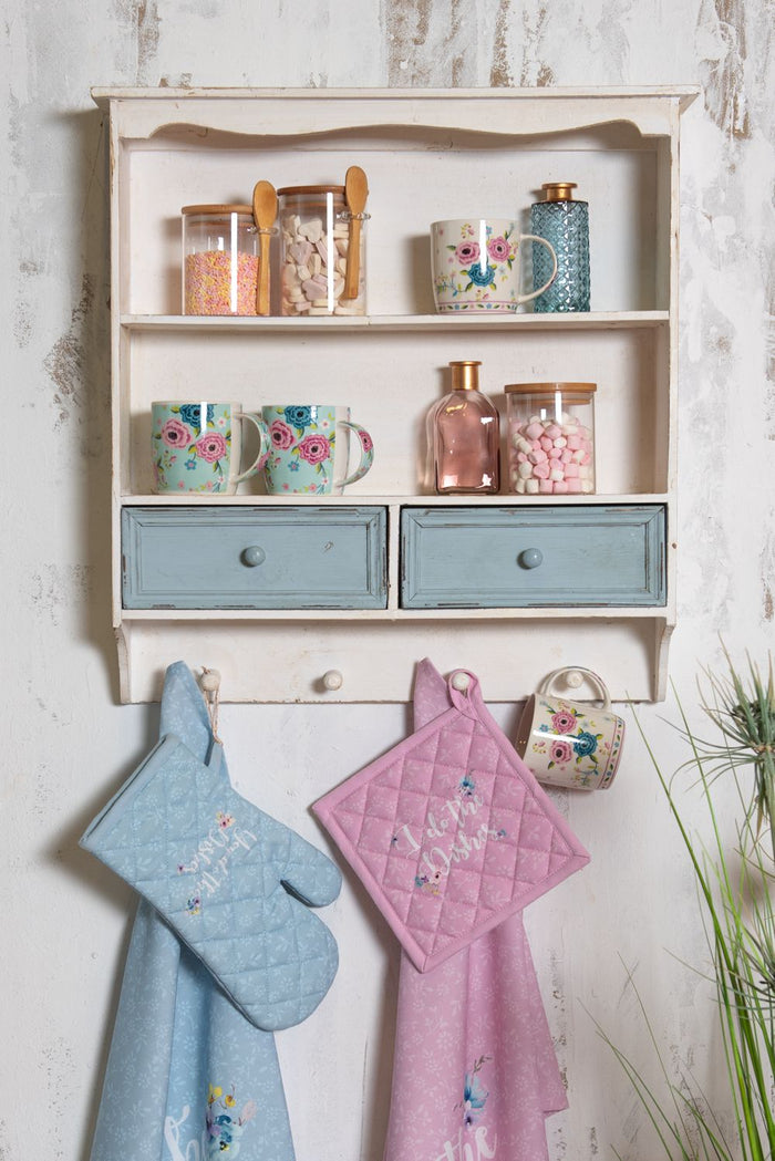 Clayre & Eef Voorraadpot Ø 8x10 cm Glas