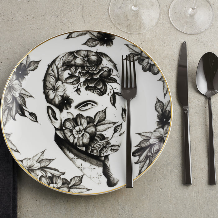 Sambonet Rock Koffielepels 6 st. - Zwart