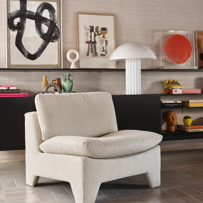 HKliving Cupola Tafellamp - Opal White